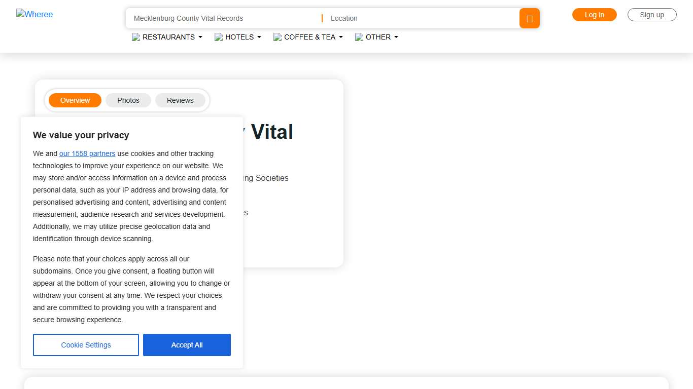 Mecklenburg County Vital Records - Reviews, Photos & Phone Number - Updated January 2026 - Government Offices in Mecklenburg, United States - Wheree